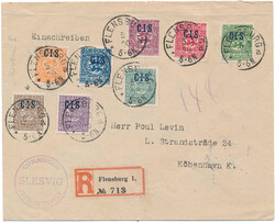 330: Plebiscit Slesvig 1920 - Official stamps