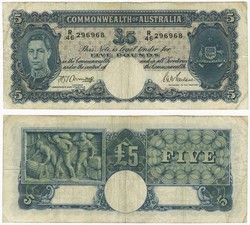 110.580.10: Banknoten - Ozeanien - Australien