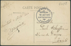1909, 5 Fotokarten aus Frankreich mit Abbildungen von Flugapparaten ...
