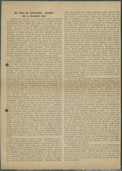 1909, Luftschiff ERBSLÖH, sehr seltenes Ankündigungsblatt der Rhein ...