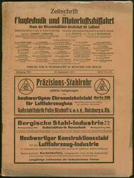 Zeitschrift für Flugtechnik und Motorluftschiffahrt, Heft 17 und 18 ...