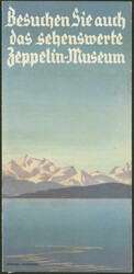 Luftschiffbau Zeppelin GmbH Werft, 12 seitiger illustrierter ...