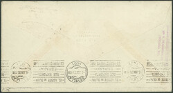 Südamerikafahrt 1930, Etappe Recife-Sevilla, Brief mit u.a. 10000 ...