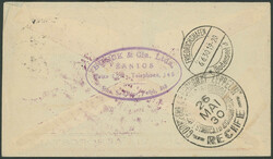 Südamerikafahrt 1930, Etappe Recife-Friedrichshafen, Brasilien-Post, ...