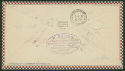 1930, Südamerikafahrt. Brasilien Post, Etappe Rio de Janeiro - ...