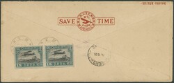 1933-10-25, First Flight Canton - Hongkong - Swatow - Amoy - Foochow ...