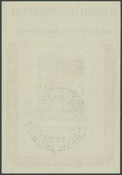 1964, Emision Naciones Unidas, set of 5 cancelled souvenir sheets ...
