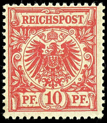 1100060: German Empire, 1889 crown and eagle