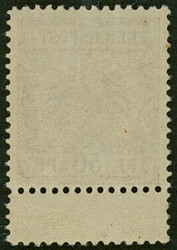 50 Pfennig Krone/Adler mittelbraunrot, unten anhängender ...