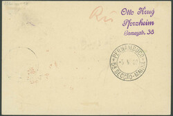 1932, 4. Südamerikafahrt, R-Karte ab Bukarest 25.4.32 via ...