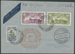 1932, 9. Südamerikafahrt, Brief ab San Marino 19.10.33 via ...