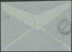 1932, 9. Südamerikafahrt, Brief ab San Marino 19.10.33 via ...