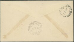 11. Südamerikafahrt 1934, R-Brief mit Mischfrankatur Vatikan / ...