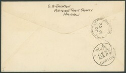 1937-06-29, EURASIA First Flight Peiping - Taiyuan - Chengchow - ...