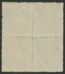 1952, Definitive Overprints, complete set in blocks of four, no gum ...