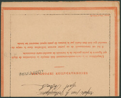 25 C Säerin und 1,50 Fr Pasteur, beide Firmenlochung "C I M A", auf ...