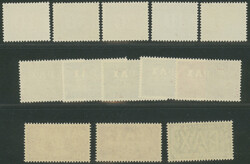 PAX-Satz komplett postfrisch, in Prachterhaltung  Automatically ...