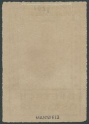 1 Rupie graurot, wie üblich leicht verblasstes Exemplar mit sauberem ...