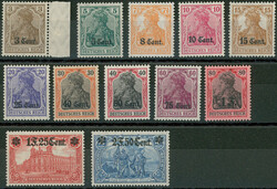 3 C bis 2 F 50 C, kpl. Satz postfrisch, Pracht, € 380,-