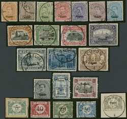 Gebiet nach Haumptnummern komplett, inklusive der Portomarken, in ...