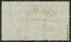 5 Kr dunkelgelblichgrün Aufdruck blau Ausgabe für die 1. Zone, ...