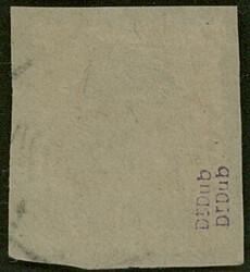 Sternchenprovisorium, 60 Pfennig auf 30 Pfennig, zeitgerecht ...