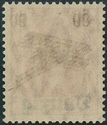 60 Pfg / 40 Pfg lebhaftlilarot Flugpost-Ausgabe September 1920 Marke ...