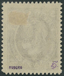 5 Pfennig Kogge, Abart "Mittelstück kopfstehend", ungebraucht mit ...