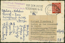 45 Pfg rot Freimarken-Ausgabe Ziffernzeichnung (sog. Kontrollrat I) ...