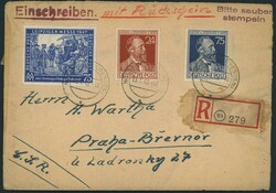 Stephan, kpl. Satz mit 75 Pfg Herbstmesse in MiF auf leicht ...