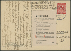 ZURÜCK - Bildpostkarten, Drucksachen und Geschäftspapiere nicht ...