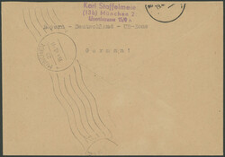 Zurück an den Absender - Beförderung von Einschreib=Sendungen nach ...