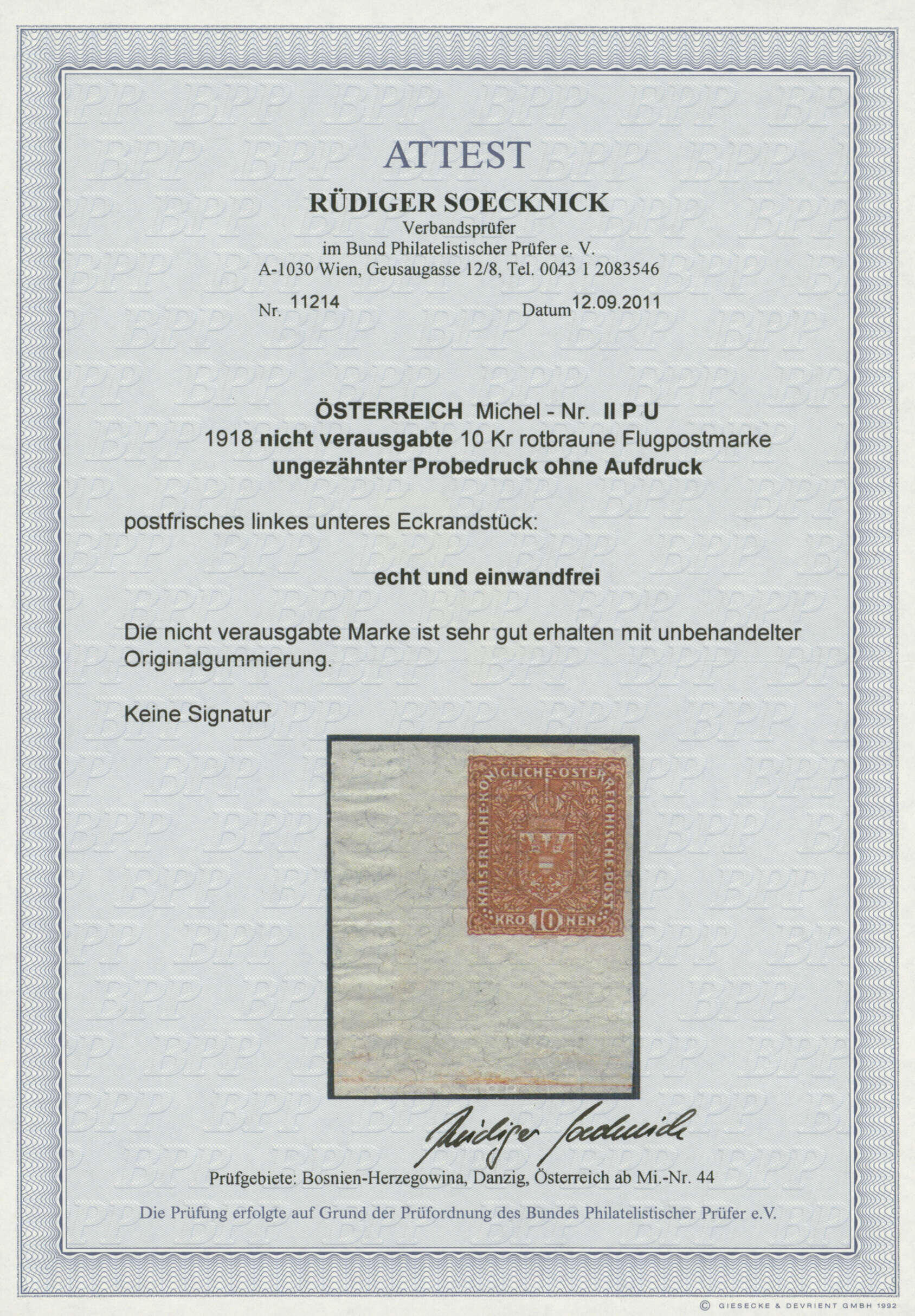 Image 2 for lot number 20654 for Ulrich Felzmann 45th e@uction