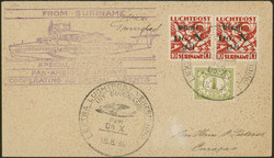 Amerikaflug 1931, Etappe Surinam "via Trinidad" - Curacao, Brief ab ...