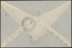 4. Südamerikafahrt 1932, R-LP-Brief ab Thessaloniki 26.4.32 via ...