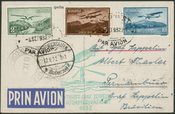 6. Südamerikafahrt 1932, Zeppelinfotokarte "Hinter Wolken" ab ...