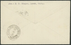 1. Südamerikafart 1932, R-Brief ab Budapest 18.3. via ...