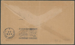 1. Nordamerikafahrt 1936, Rückfahrt, Jamaica-Post, Brief ab Kingston ...