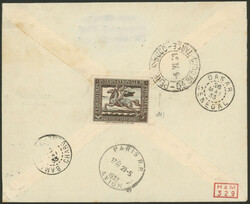 2. Südamerikafahrt, R-Brief ab Timbouctou 11.5.33 via Bamako, Dakar ...