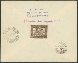 3. Südamerikafahrt 1933, R-Brief ab Tombouctou 9.6.1933 via Bamako ...