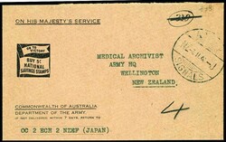 Britische Commonwealth-Streitkräfte in Japan 1948, Neuseeland, ...