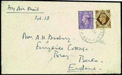 Britische Commonwealth-Streitkräfte in Japan 1948, Australien, Brief ...