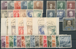 Schönes Lot mit 156, 524-529 * 591-596 und 598-612 je ungebraucht, ...