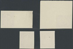 Winterhilfe 1937 ungezähnt, komplett 4 Werte postfrisch, Pracht(ANK ...