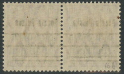 60 Pfg Germania lila mit seltenem, halbglänzendem Aufdruck, ...