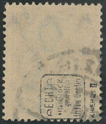 60 Pfg auf 30 Pfg Germania, Doppeldruck der roten Farbe, der zweite ...