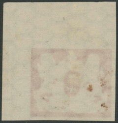 5 Mark Probedruck einfarbig in abweichender Farbe Wz. Y ungezähnt ...