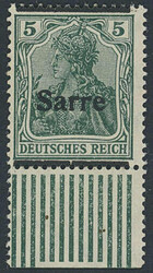 5 Pfennig Germania, schwärzlichbläulichgrün, ...