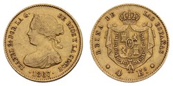 40.500.140: Europa - Spanien - Isabella II., 1833 - 1868
