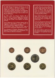 40.340.10: Europa - Monaco - Euro Münzen